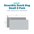 Bumkins 2Pk Reusable Snack Bags Born This Way Kindness Image 7