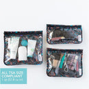 Bumkins 3Pk Born This Way Foundation Clear Travel Bag, Channel Kindness Image 3