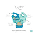 Bumkins - 3Pk Harry Potter Mischief Managed Superbib Image 4