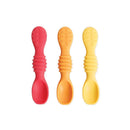 Bumkins - Baby Silicone Dipping Spoons - Tutti Frutti Image 1
