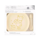 Bumkins - Disney Baby and Toddler Silicone Plate and Spoon Set, 6 Months Up, Winnie The Pooh Image 4