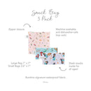 Bumkins - Disney Princess 3Pk Snack Bag Image 2