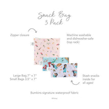 Bumkins - Disney Princess 3Pk Snack Bag Image 2
