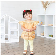 Bumkins Disney Princess Ruffle Apron Bib - Belle Image 2