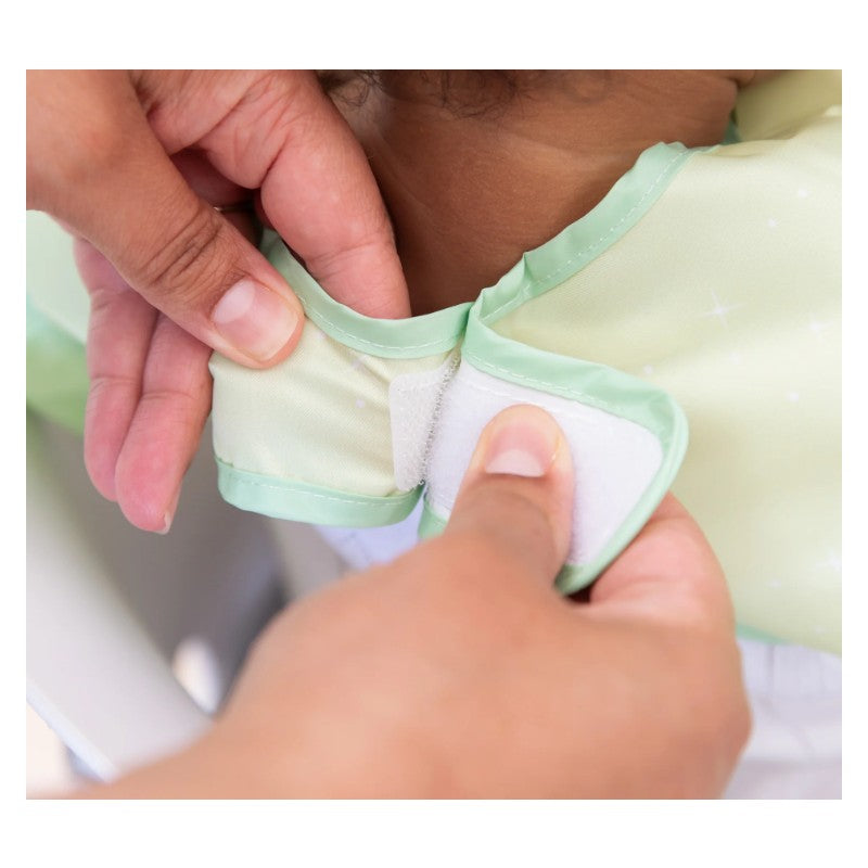 Bumkins Disney Ruffle Apron Bib - Tiana Image 5