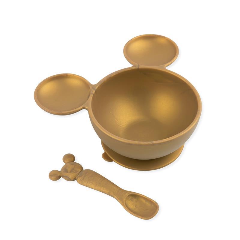Bumkins- Disney Silicone First Feeding Set - Gold Image 1