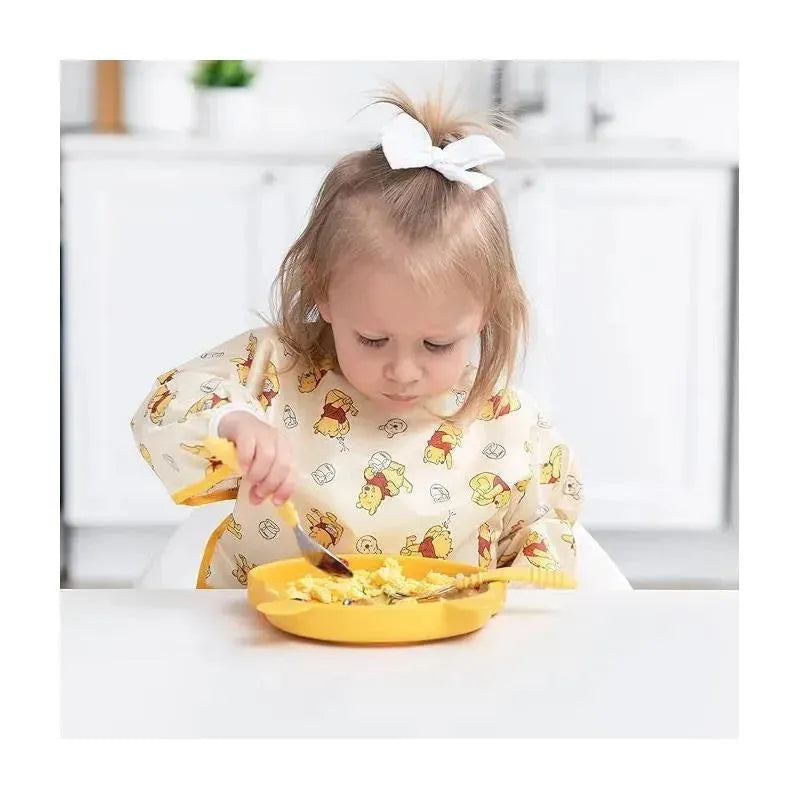 Bumkins - Disney Winnie's Hunny Sleeved Bib Image 4