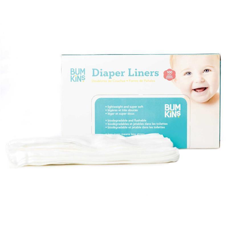 Bumkins Flushable Diaper Liners, 100-Count Image 5