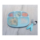 Bumkins - Grip Dish And Stretch Lid, Blue Image 3
