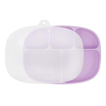 Bumkins - Grip Dish And Stretch Lid, Lavender Image 1