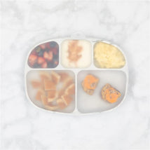 Bumkins - Grip Dish And Stretch Lid, Marble Image 2