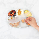 Bumkins - Grip Dish And Stretch Lid, Marble Image 3