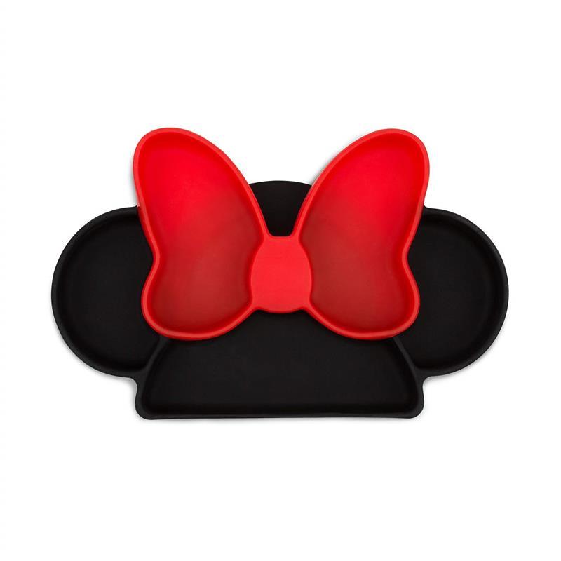 Bumkins - Minnie Mouse Silicone Grip Dish Image 1
