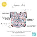 Bumkins Short Sleeve Bib Born This Way Kindness Image 5