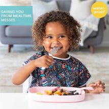 Bumkins Short Sleeve Bib for Toddler & Kids, Born This Way Image 2