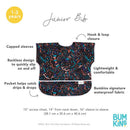 Bumkins Short Sleeve Bib for Toddler & Kids, Born This Way Image 5