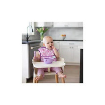 Bumkins Silicone First Feeding Set with Lid & Spoon, Lavander Image 2