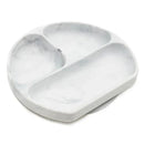 Bumkins Silicone Grip Dish, Marble Image 1
