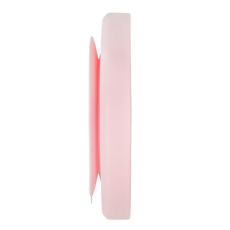 Bumkins Silicone Grip Dish - Pink Image 2