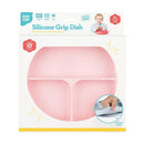 Bumkins Silicone Grip Dish - Pink Image 4