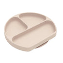 Bumkins Silicone Grip Dish - Sand Image 1