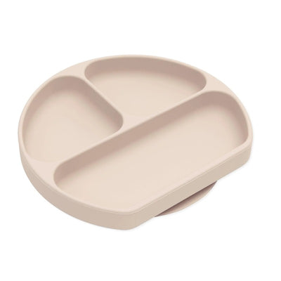 Bumkins Silicone Grip Dish - Sand Image 1
