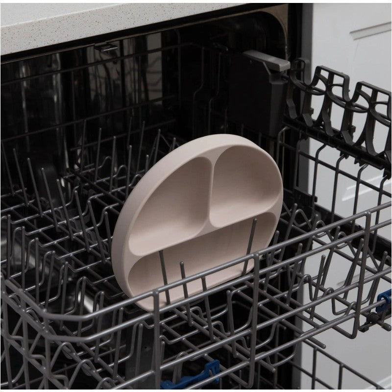 Bumkins Silicone Grip Dish - Sand Image 8