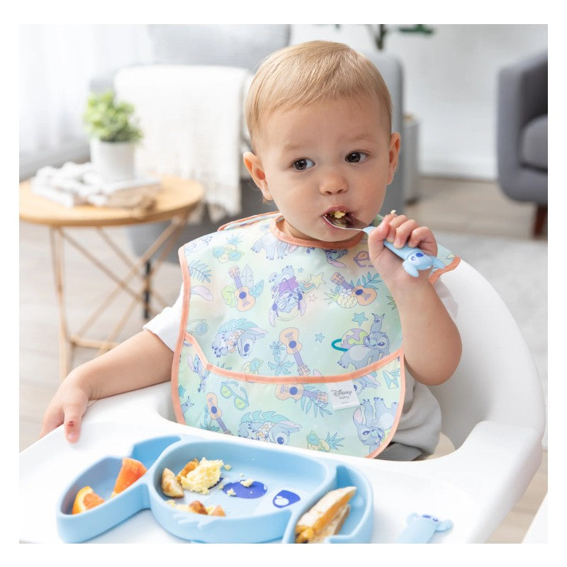 Bumkins Silicone Grip Dish - Stitch Image 5