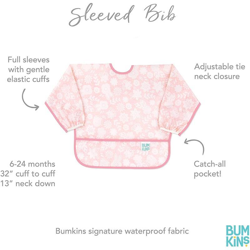 Bumkins - Sleeved Bib Lace Image 4