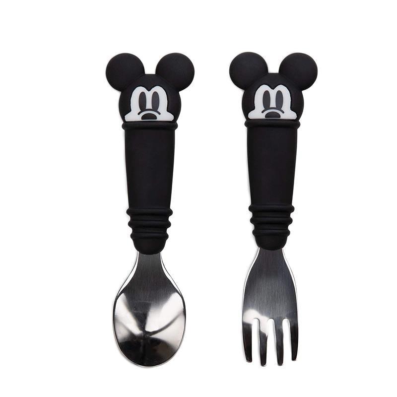 Bumkins - Spoon And Fork Set Disney Mickey Image 1