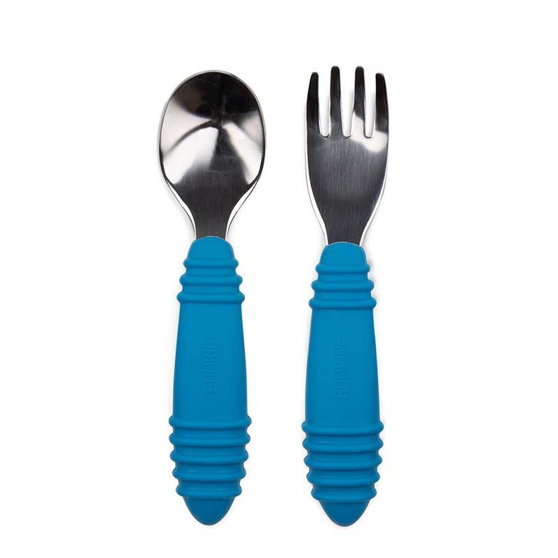 Bumkins - Spoon & Fork, Dark Blue Image 1