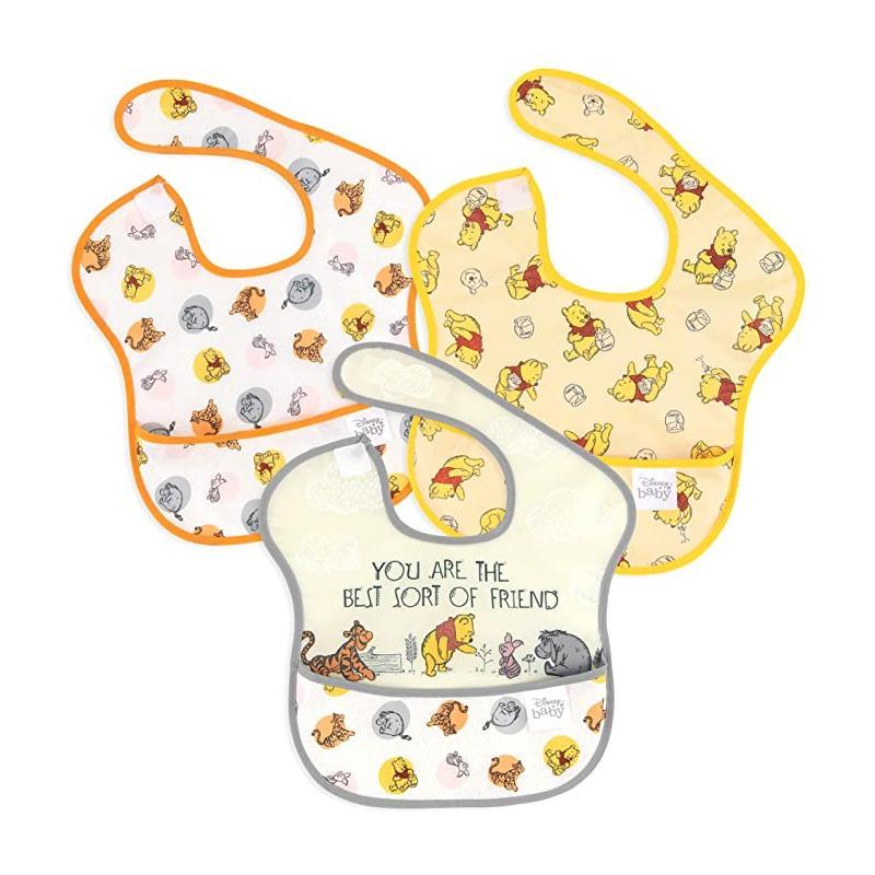 Bumkins Superbib 3Pack : Pooh Vear And Friends Image 1