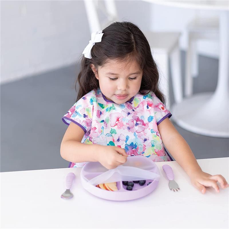 Bumkins - Toddler and Baby Suction Plates, Lavender Image 4
