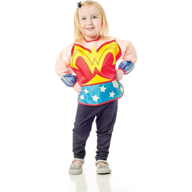 Bumkins - Wonder Woman Comics Costume Sleeved Bib Image 4
