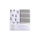 Burt's Bee Set Of 2 Pine Forest & Stripe Organic Cotton Fitted Sheet Image 1