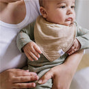 Burts Bees 5Pk Organic Cotton Baby Bandana Bibs, Ash