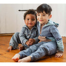 Burts Bees - Acid Wash Infant Jumpsuit Flint Image 4