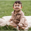 Burts Bees - Acid Wash Infant Jumpsuit Ginger Loaf Image 2