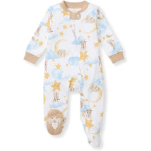 Burts Bees - Baby Boy Stardust Bunnies Sleep & Play, Cloud Image 1