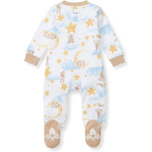 Burts Bees - Baby Boy Stardust Bunnies Sleep & Play, Cloud Image 2