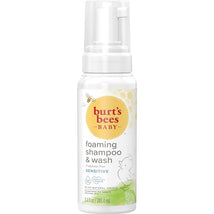 Burt's Bees - Baby Foaming Shampoo & Wash, Sensitive, 8.4 Fl Oz Image 2