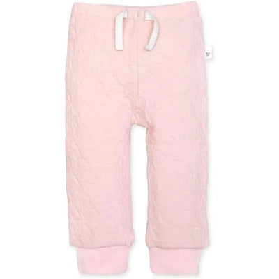 Burts Bees - Baby Girl Knit Jogger Pants, Blossom Image 1