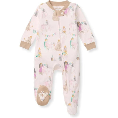 Burts Bees - Baby Girl Tea Time Sleep & Play, Dawn Image 1