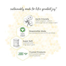 Burts Bees - Baby Girl Tortoise Jumpsuit & Bodysuit Set, Crocus Image 5