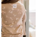 Burts Bees - Baby Girl Whimsical Floral Sleep & Play, Hummus Image 3