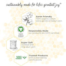 Burt's Bees - Baby Hooded Towels, Absorbent Knit Terry, Hummus Image 3