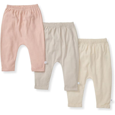Burt's Bees - Baby Knit Jogger Pants, Baby Sweatpants, Pink Sand Image 1