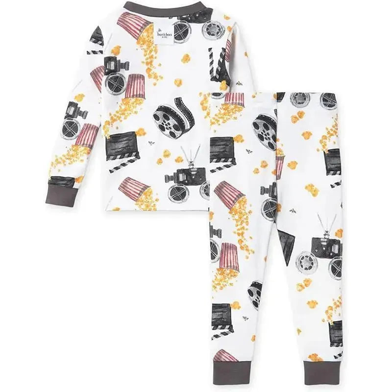 Burts Bees - Baby Movie Night Tee & Pant Pj Set Image 2