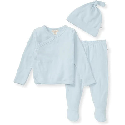 Burts Bees - Baby Raised Terry Bee Take Me Home Set, Ocean Image 1
