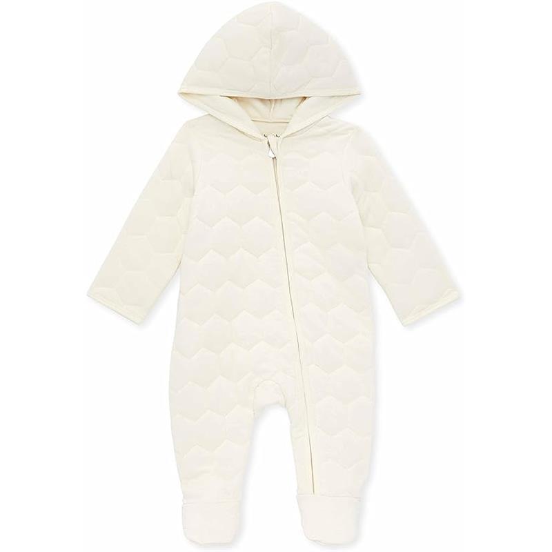 Burts Bees - Baby Unisex Bunting Hooded Jumpsuit Image 1
